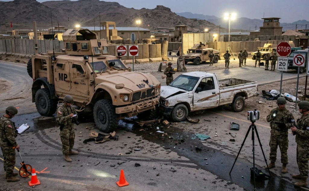 OCONUS Vehicle Collisions: Challenges of Accident Reconstruction for Service Members Stationed at Overseas Military Installations