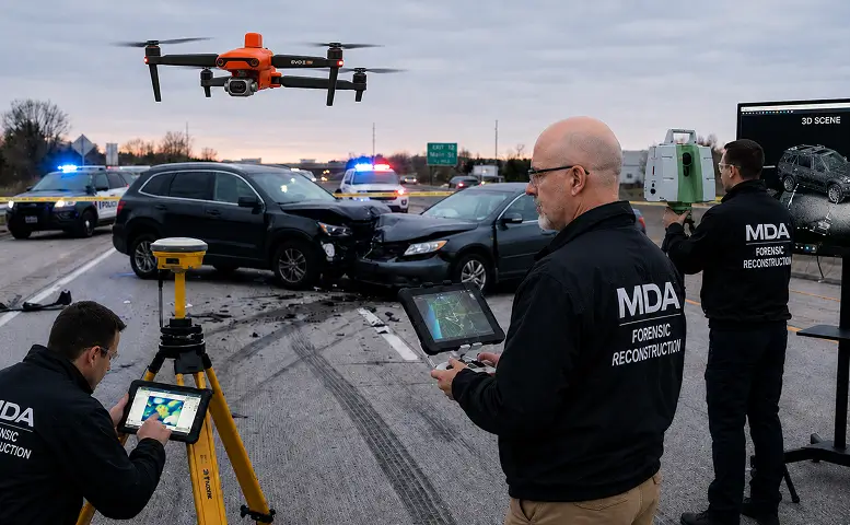 How Drone Mapping, GNSS, and 3D Technology Are Changing Forensic Scene Documentation