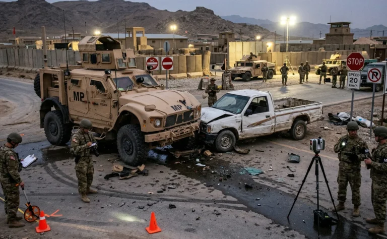 OCONUS Vehicle Collisions: Challenges of Accident Reconstruction for Service Members Stationed at Overseas Military Installations