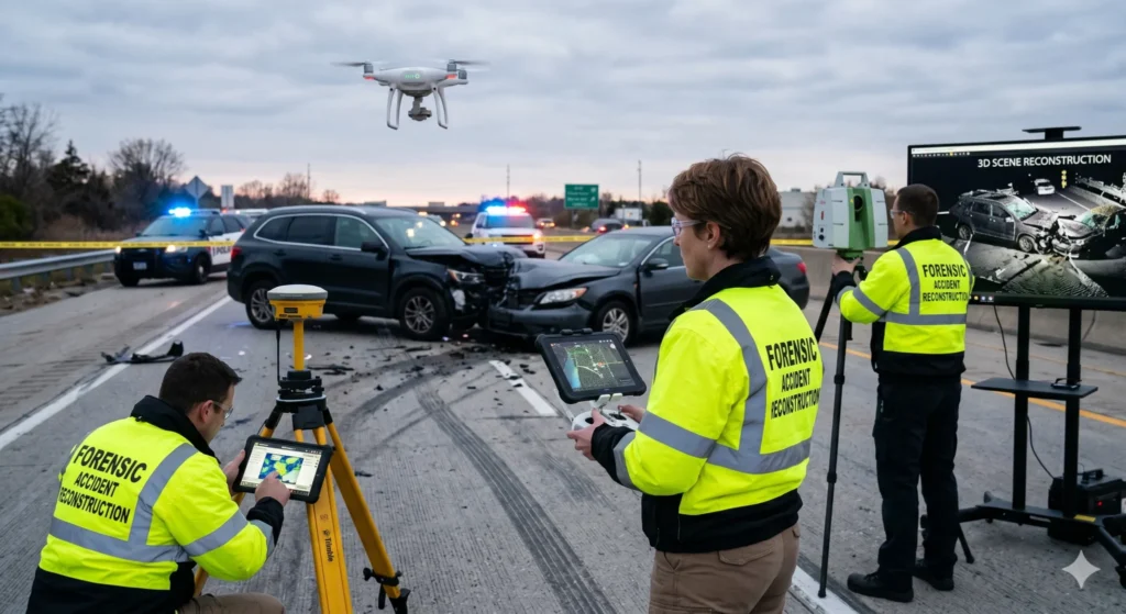 How Drone Mapping, GNSS, and 3D Technology Are Changing Forensic Scene Documentation