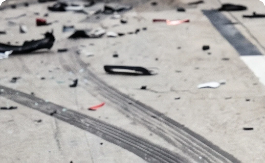 Passenger vehicle collision reconstruction using physical evidence and causation analysis