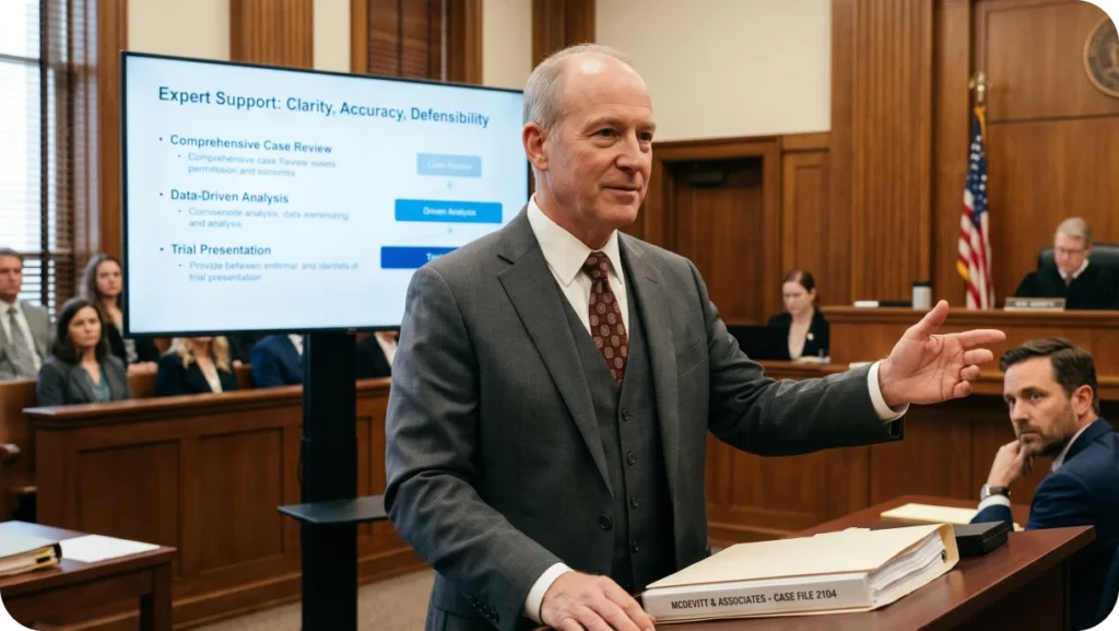 Expert Trial Support & Courtroom Testimony