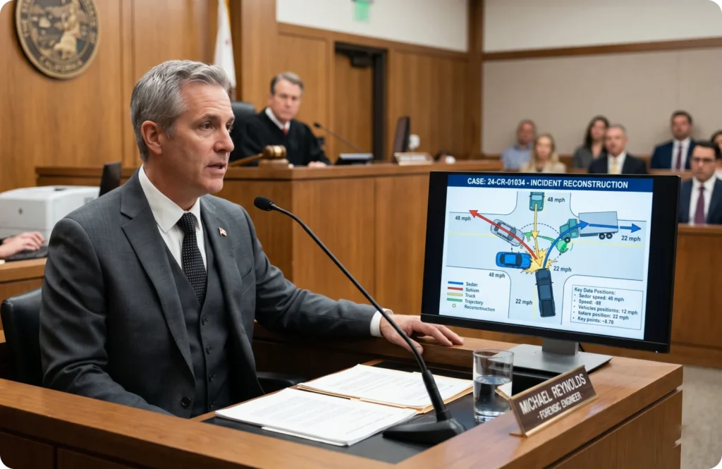 Expert witness testimony in legal proceedings