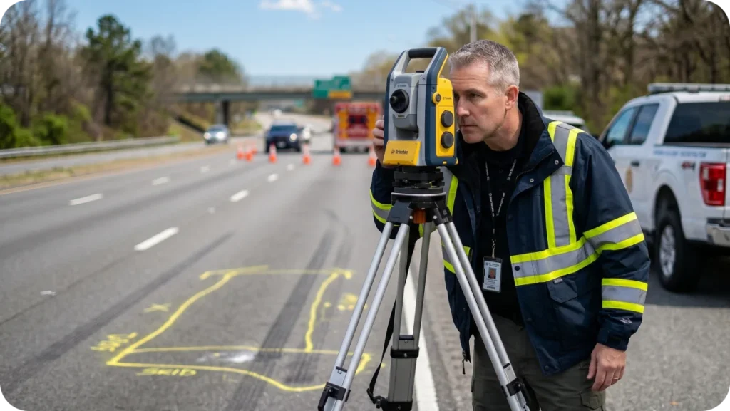 Forensic scene evidence documentation and reconstruction analysis