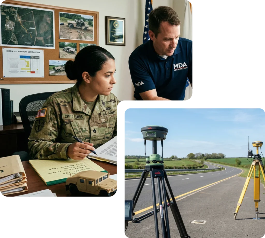 Forensic approach to collision investigation