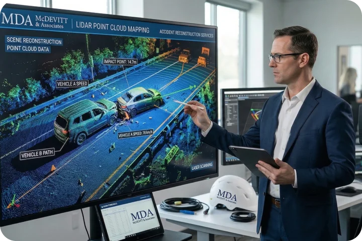 LiDAR point cloud mapping and forensic scene analysis