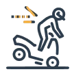 Motorcycle collision reconstruction and forensic analysis